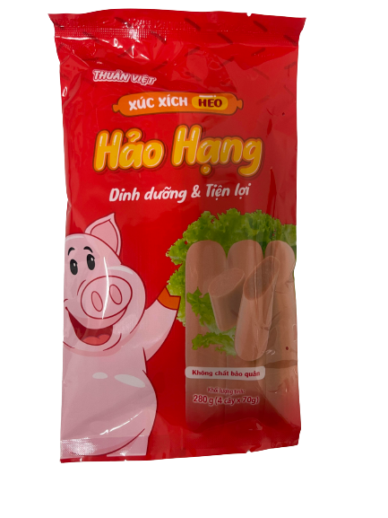 Xúc xích Heo ăn liền Hảo Hạng・ 豚肉ソーセージ (280gx15pack)