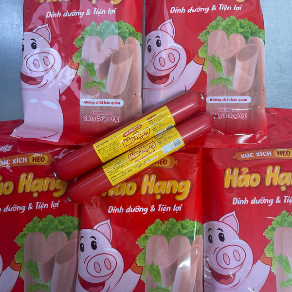 Xúc xích Heo ăn liền Hảo Hạng・豚肉ソーセージ (280gx30pack)