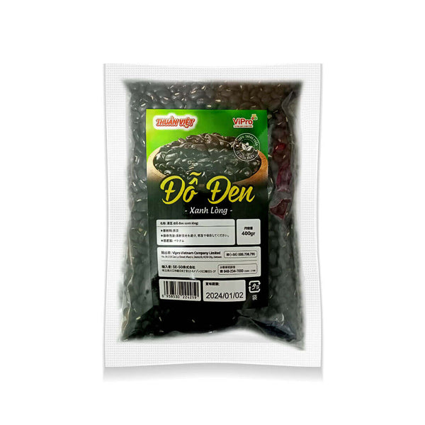 ĐỖ ĐEN XANH LÒNG THUẦN VIỆT (黒あずき 400G X 36 個) Thùng 400 G X 36 gói-￥235/gói