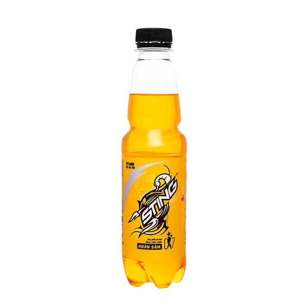 STING VÀNG VỊ NHÂN SÂMースティングエナジードリンクゴールド人参味 (330ml/chaix24chai/Thùngー330ml/個x24個/ケース)ー￥180/chai