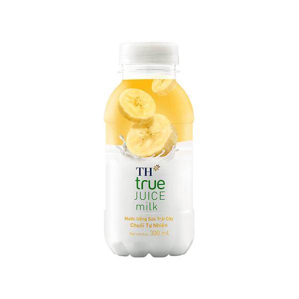 Sữa chuối-TH True milk ・バナナミルク (300mlX24unit)