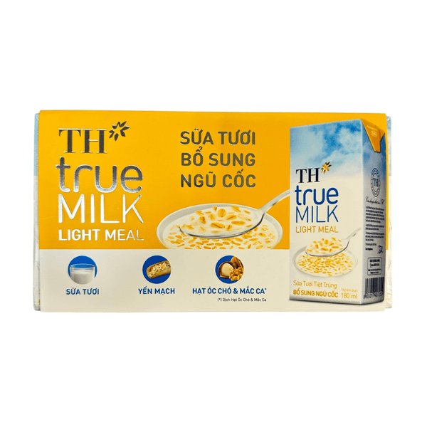 SUA TUOI NGU COC-TH TRUE MIKL・穀物ミルク(180mlX48unit) )