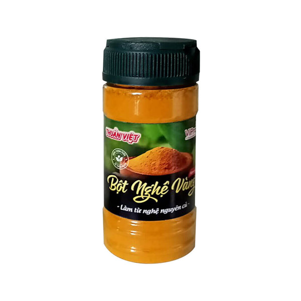 BỘT NGHỆ THUẦN VIỆT HŨ 50 gram(ターメリック　パウダー 50G X 35個) Thùng 50 G X 35 Hũ-￥40/hũ